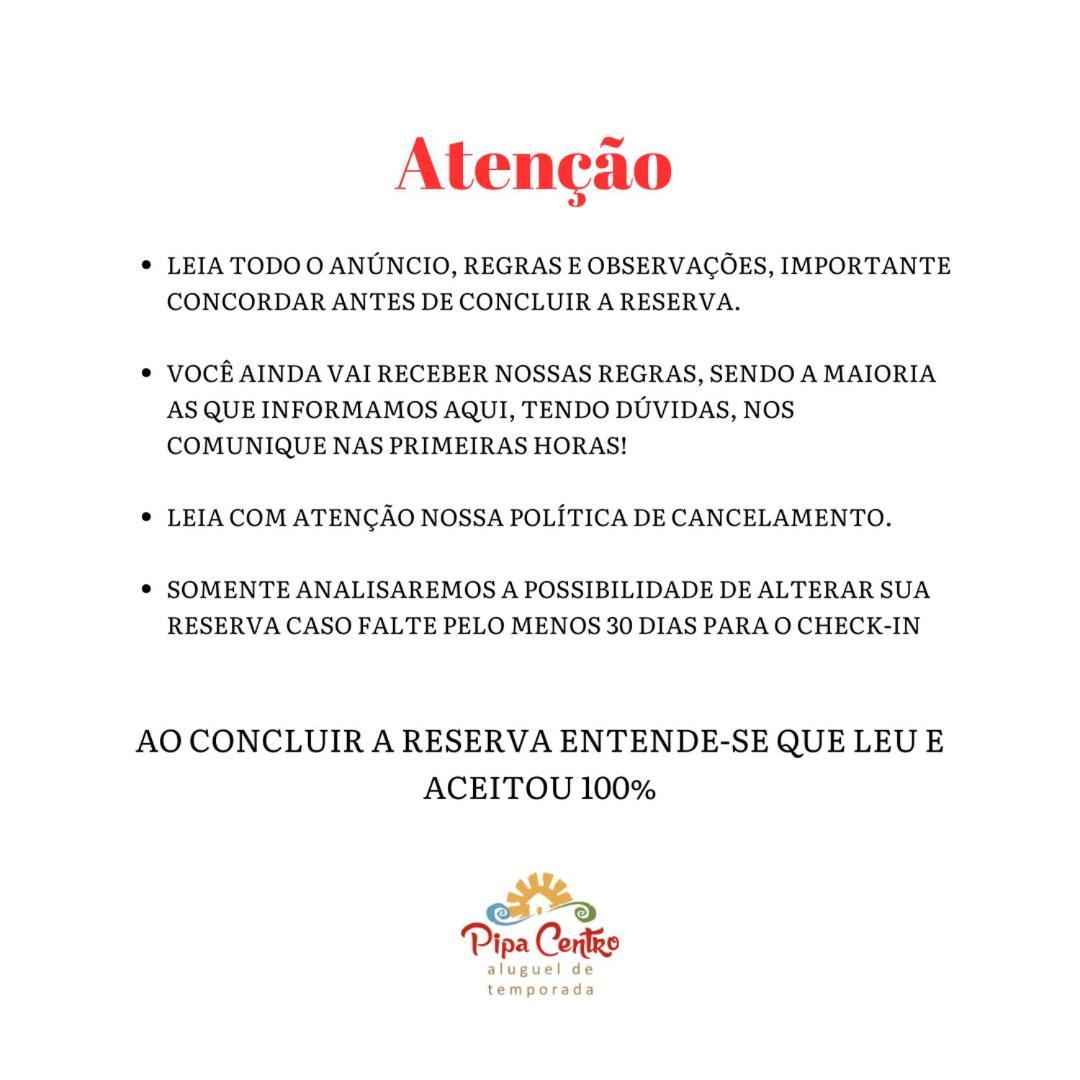 Condominio Solar Pipa - Apartamento Economico, Sem Varanda Praia de Pipa Esterno foto